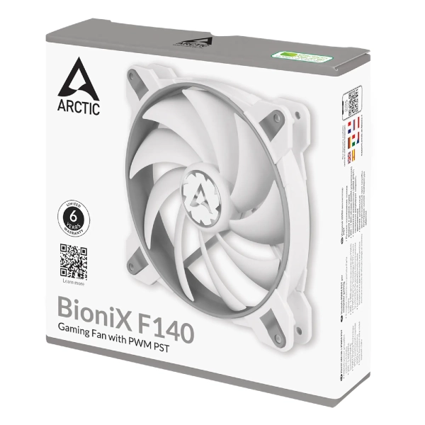 Купити Вентилятор Arctic BioniX F140 Grey/White (ACFAN00162A) - фото 5