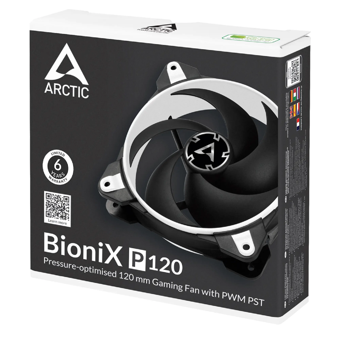 Купити Вентилятор Arctic BioniX P120 White (ACFAN00116A) - фото 6
