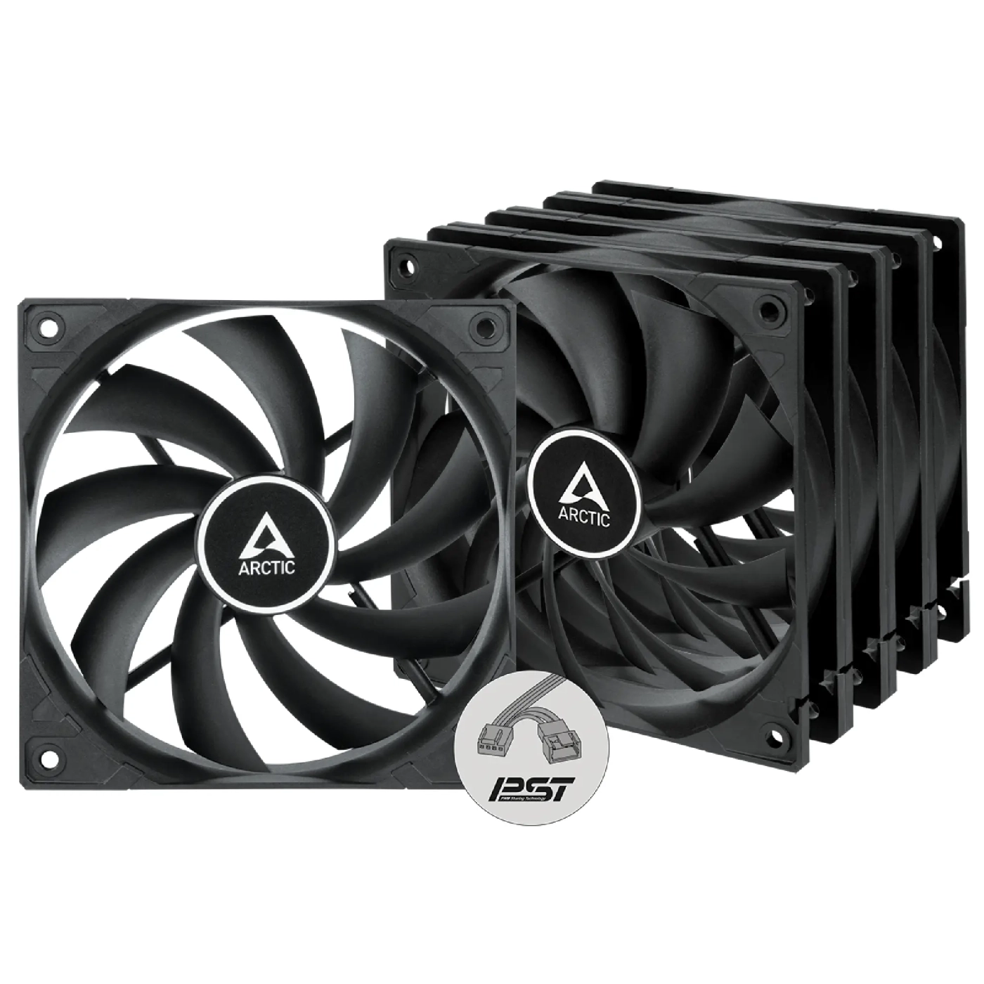 Купити Вентилятор Arctic F12 PWM PST 5-Pack (ACFAN00250A) - фото 2