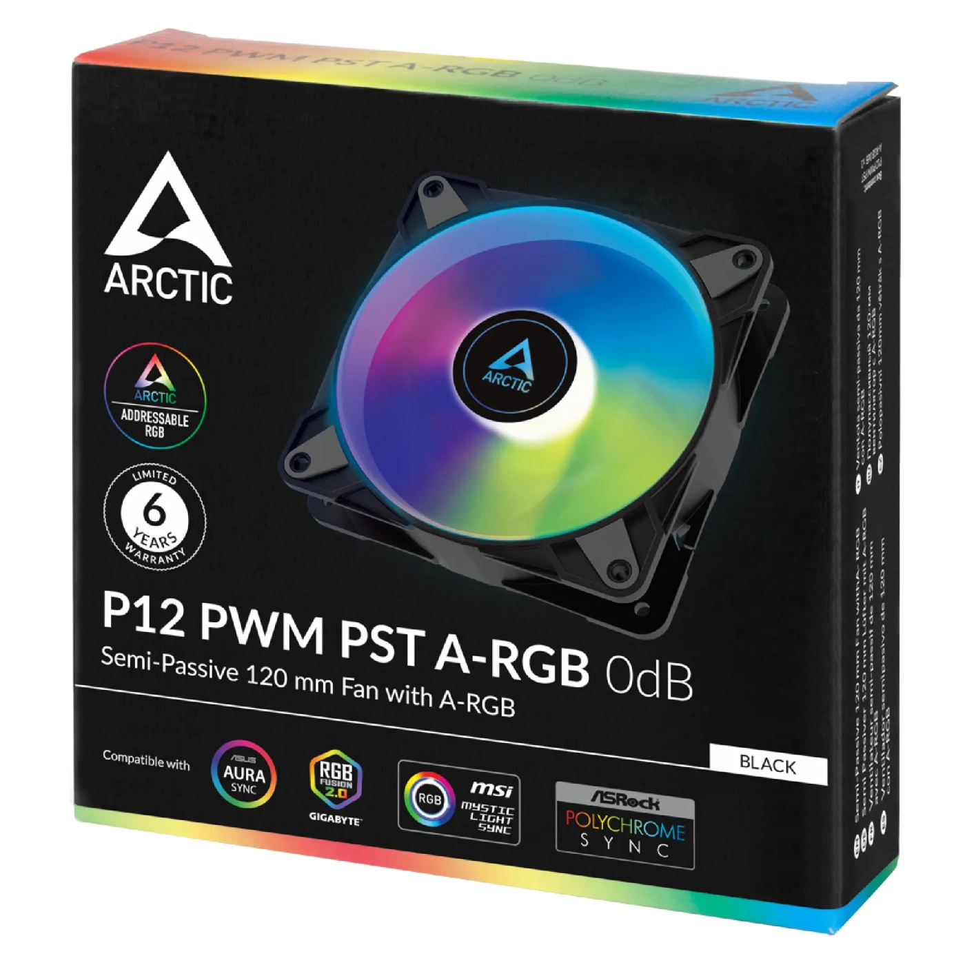 Купити Вентилятор Arctic P12 PWM PST A-RGB (ACFAN00231A) - фото 4