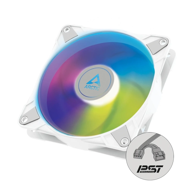 Купити Вентилятор Arctic P12 PWM PST A-RGB White (ACFAN00254A) - фото 2