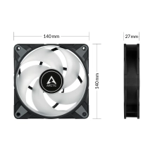 Купить Вентилятор Arctic P14 PWM PST A-RGB 3-Pack (ACFAN00257A) - фото 4