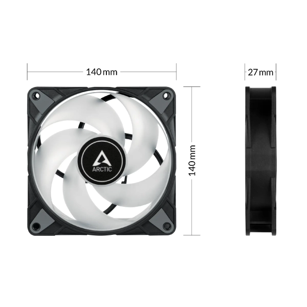 Купить Вентилятор Arctic P14 PWM PST A-RGB 3-Pack (ACFAN00257A) - фото 4