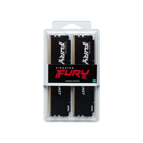 Купити Модуль пам'яті Kingston FURY Beast DDR5-4800 32GB KIT (2x16GB) (KF548C38BBK2/32) - фото 3