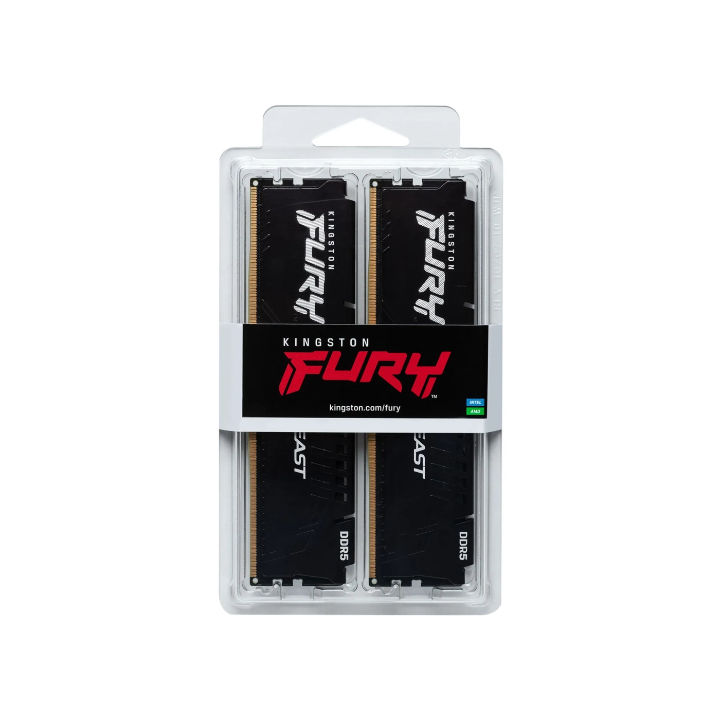 Купити Модуль пам'яті Kingston FURY Beast DDR5-5200 64GB KIT (2x32GB) (KF552C36BBEK2-64) - фото 3
