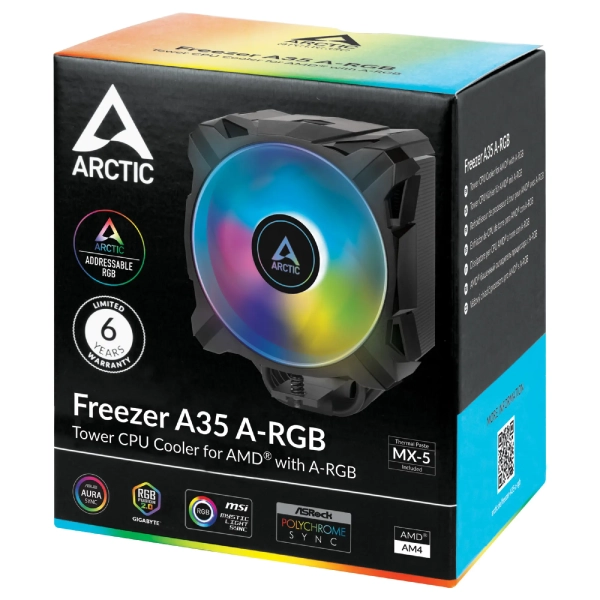 Купить Процессорний кулер Arctic Freezer A35 ARGB (ACFRE00115A) - фото 8