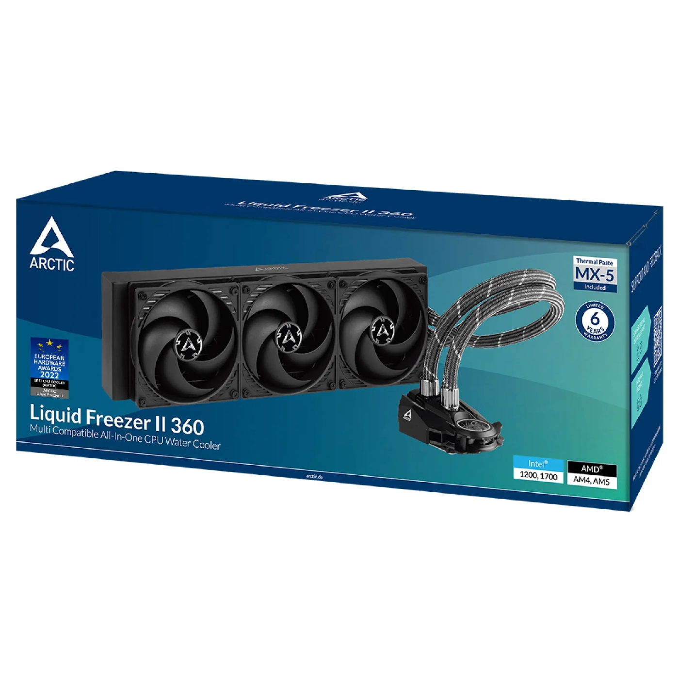Купить Система жидкостного охлаждения Arctic Liquid Freezer II 360 (ACFRE00068B) - фото 9