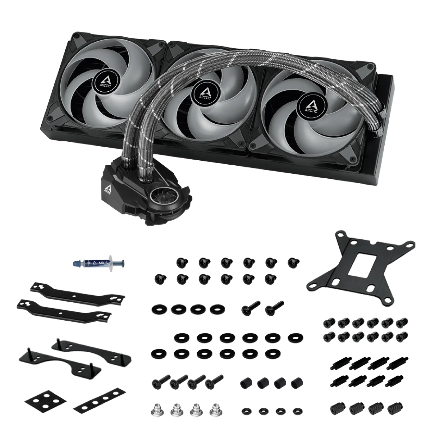 Купить Система жидкостного охлаждения Arctic Liquid Freezer II 420 RGB (ACFRE00110A) - фото 6