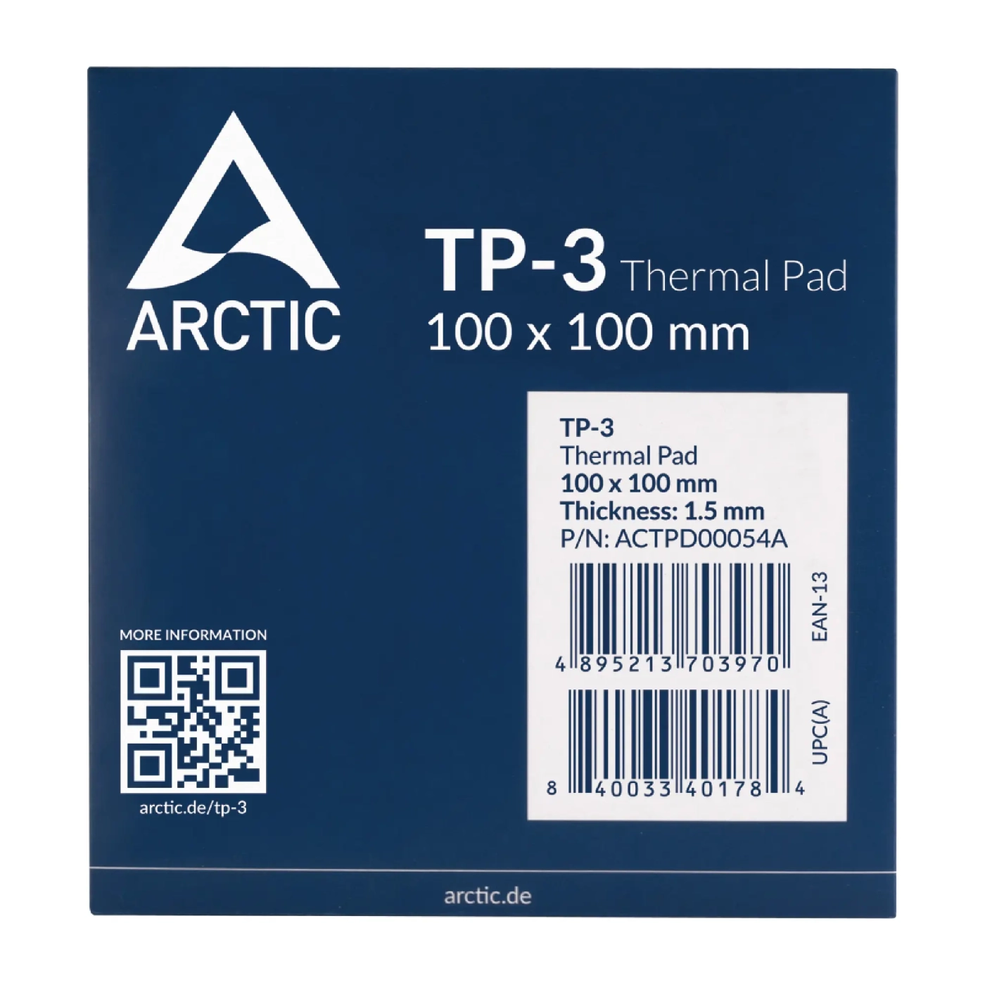 Купити Термопрокладка Arctic TP-3 100x100x1.5 (ACTPD00054A) - фото 4