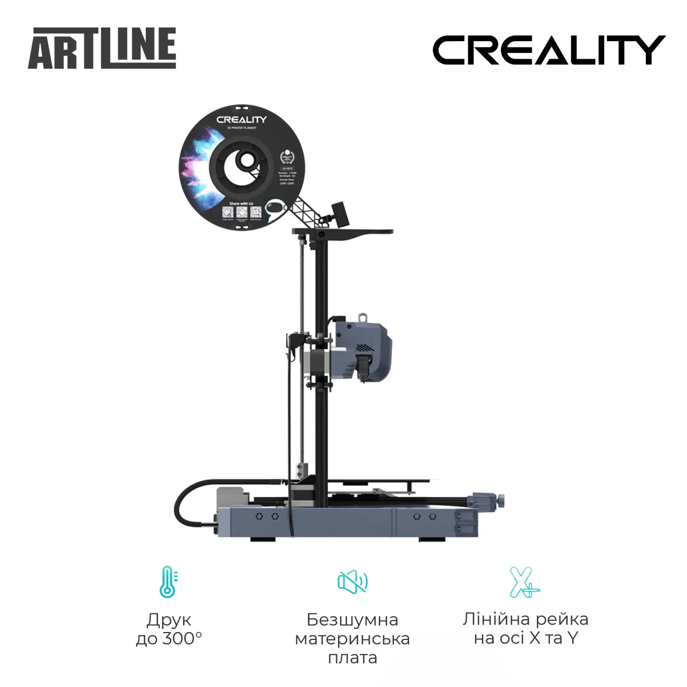 Купити 3D-принтер Creality CR-10 SE - фото 3