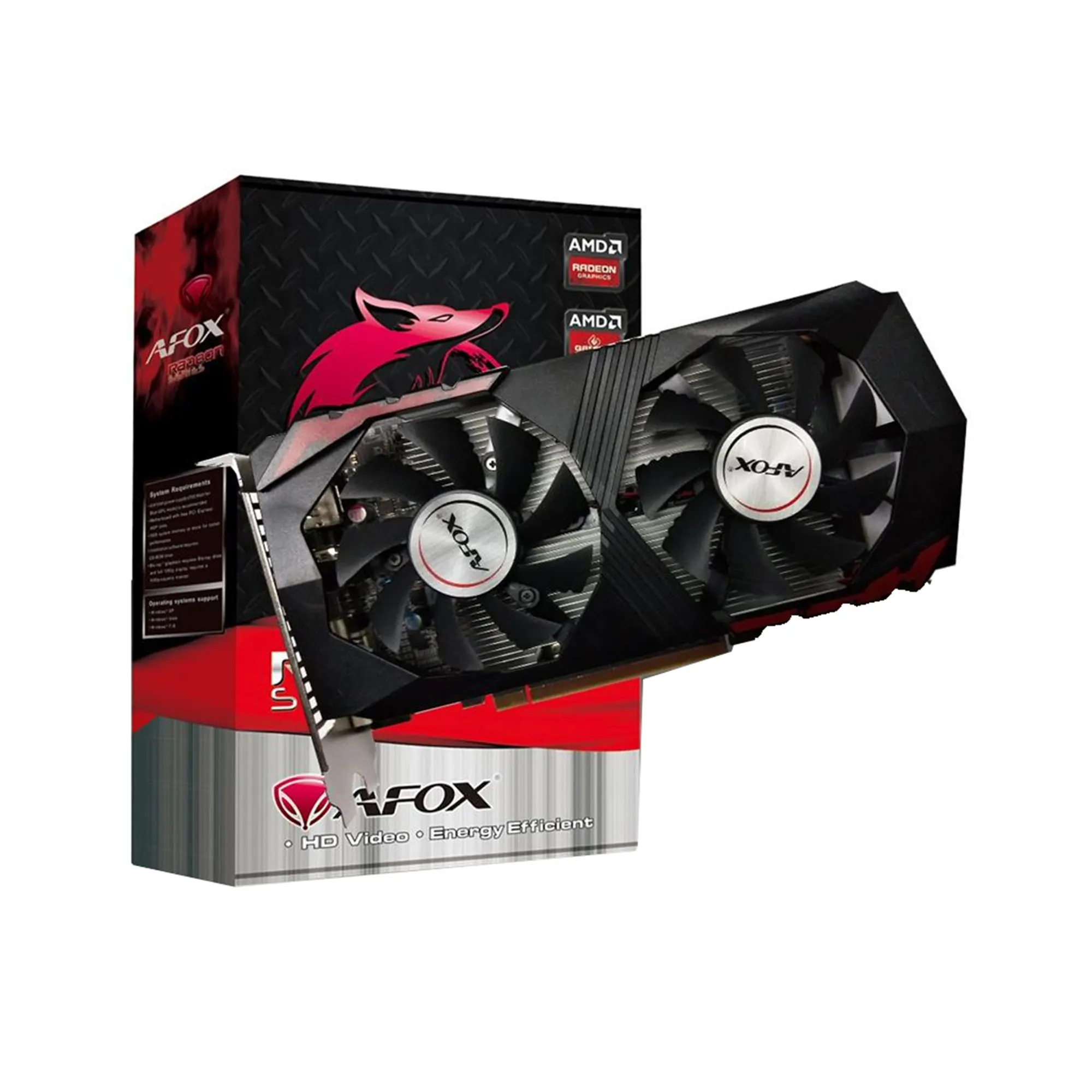 Купить Видеокарта Afox Radeon RX 560 4Gb D5 - фото 2