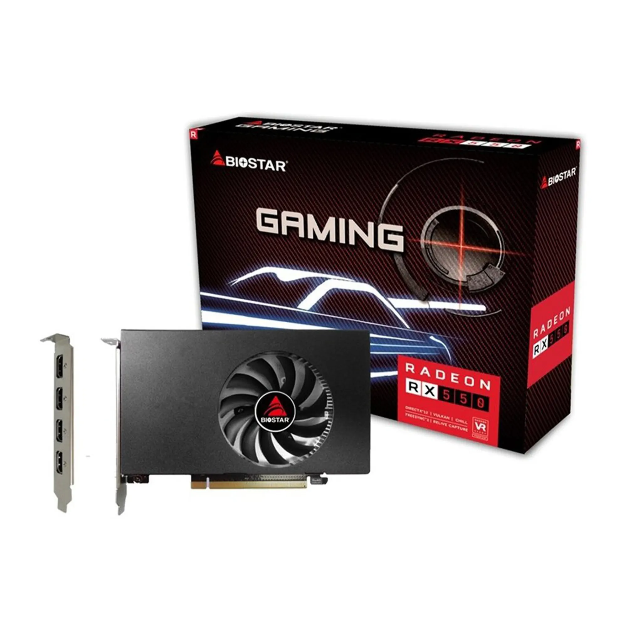 Купить Видеокарта BIOSTAR Radeon RX550-4GB 4 HDMI - фото 5