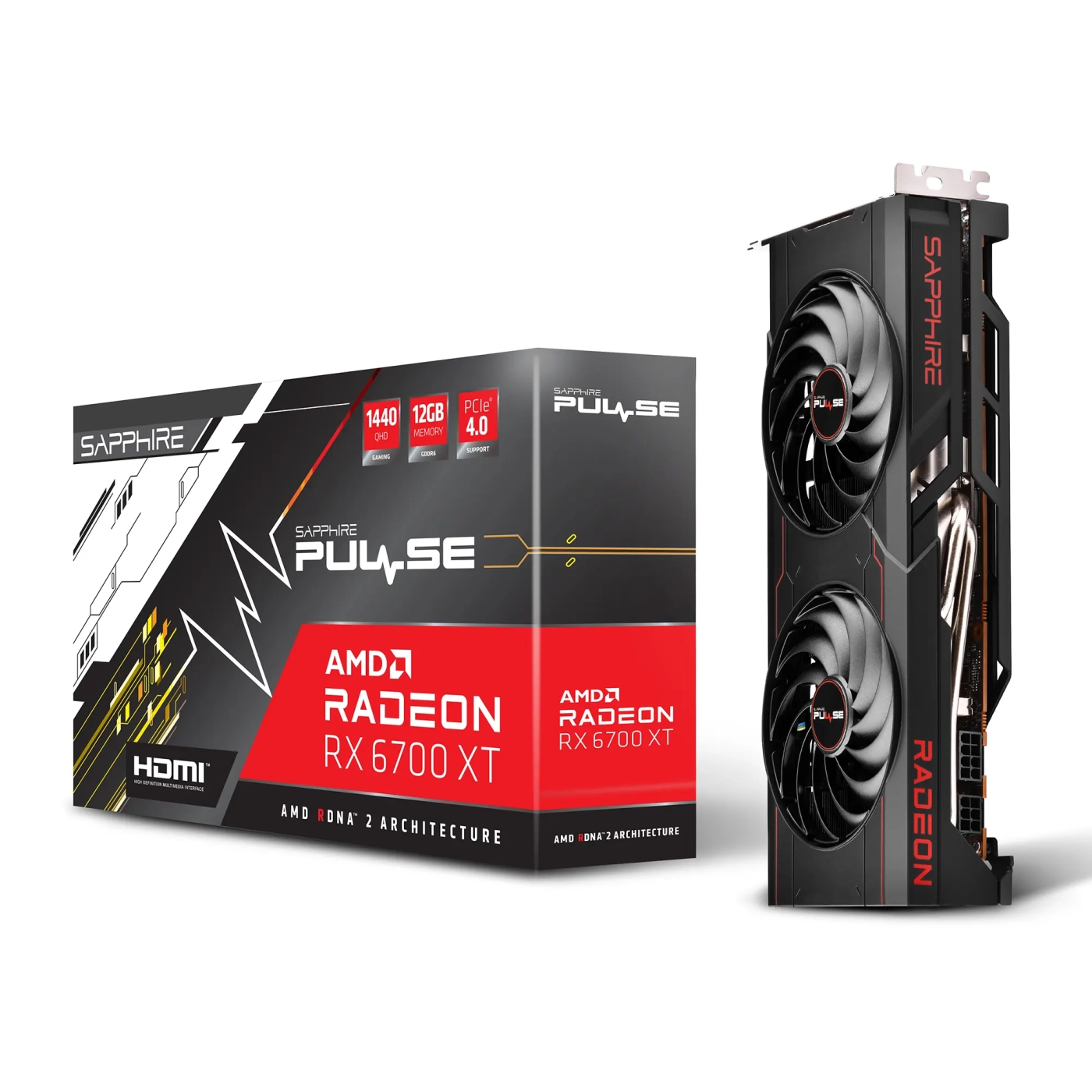 Купить Видеокарта Sapphire Radeon RX 6700 XT 12G PULSE - фото 8