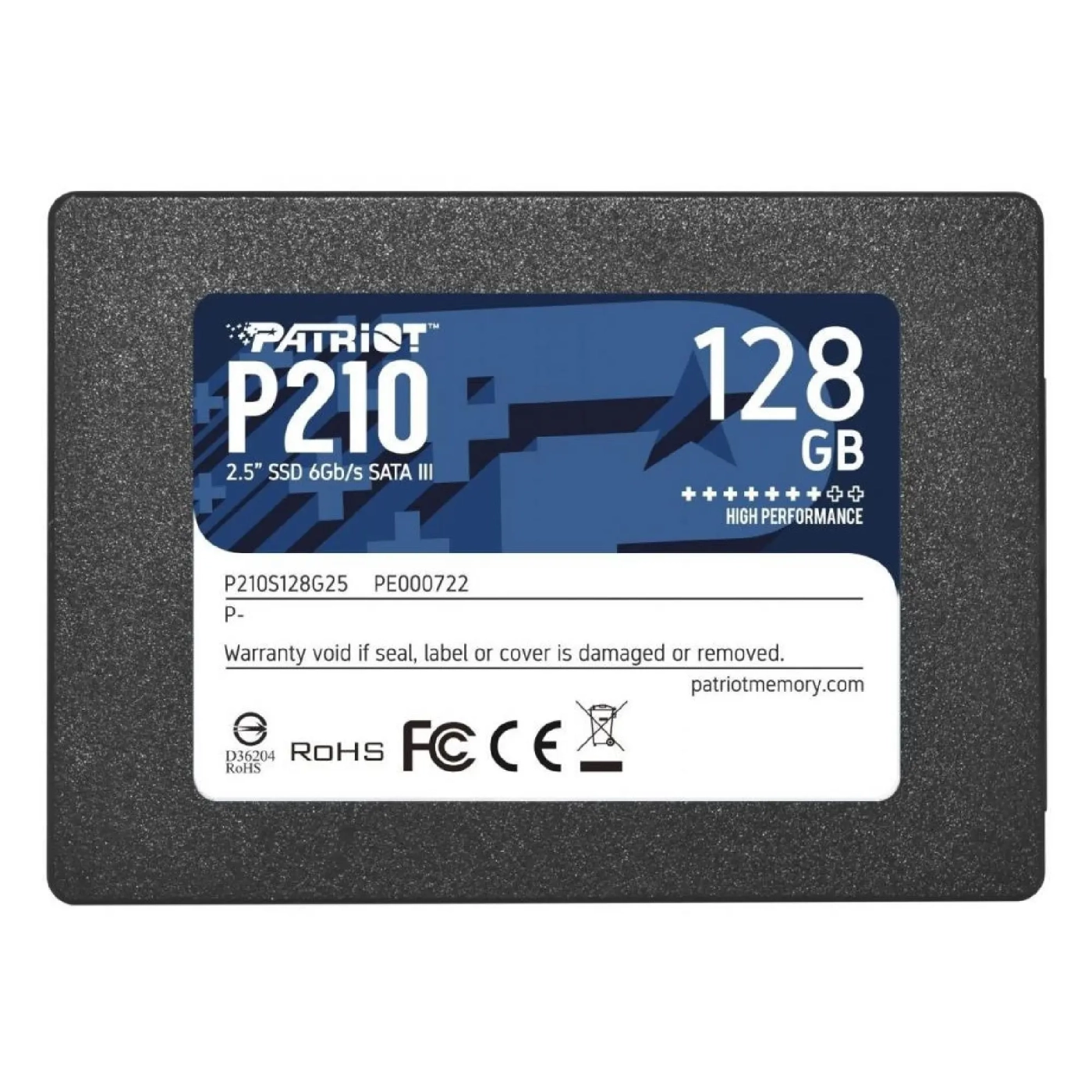 Купить SSD Patriot P210 128GB 2.5" - фото 1