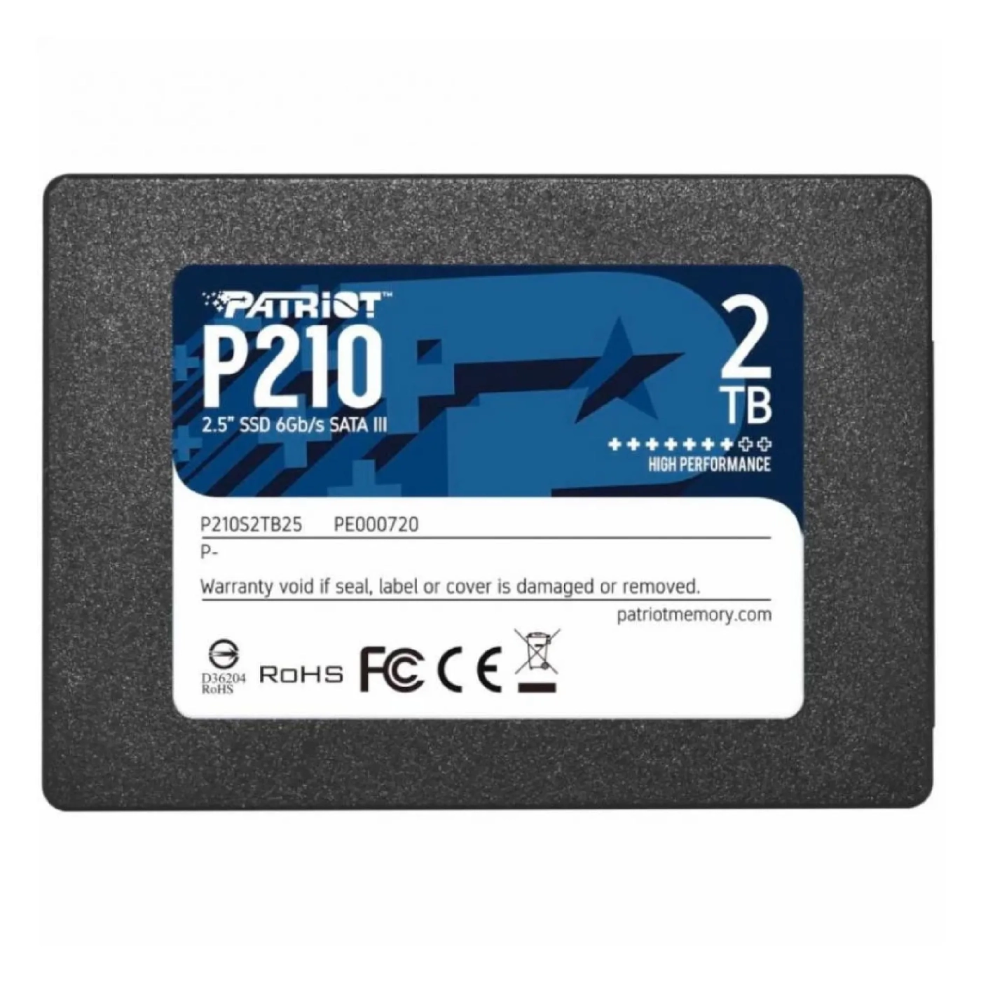 Купить SSD Patriot P210 2TB 2.5" - фото 1