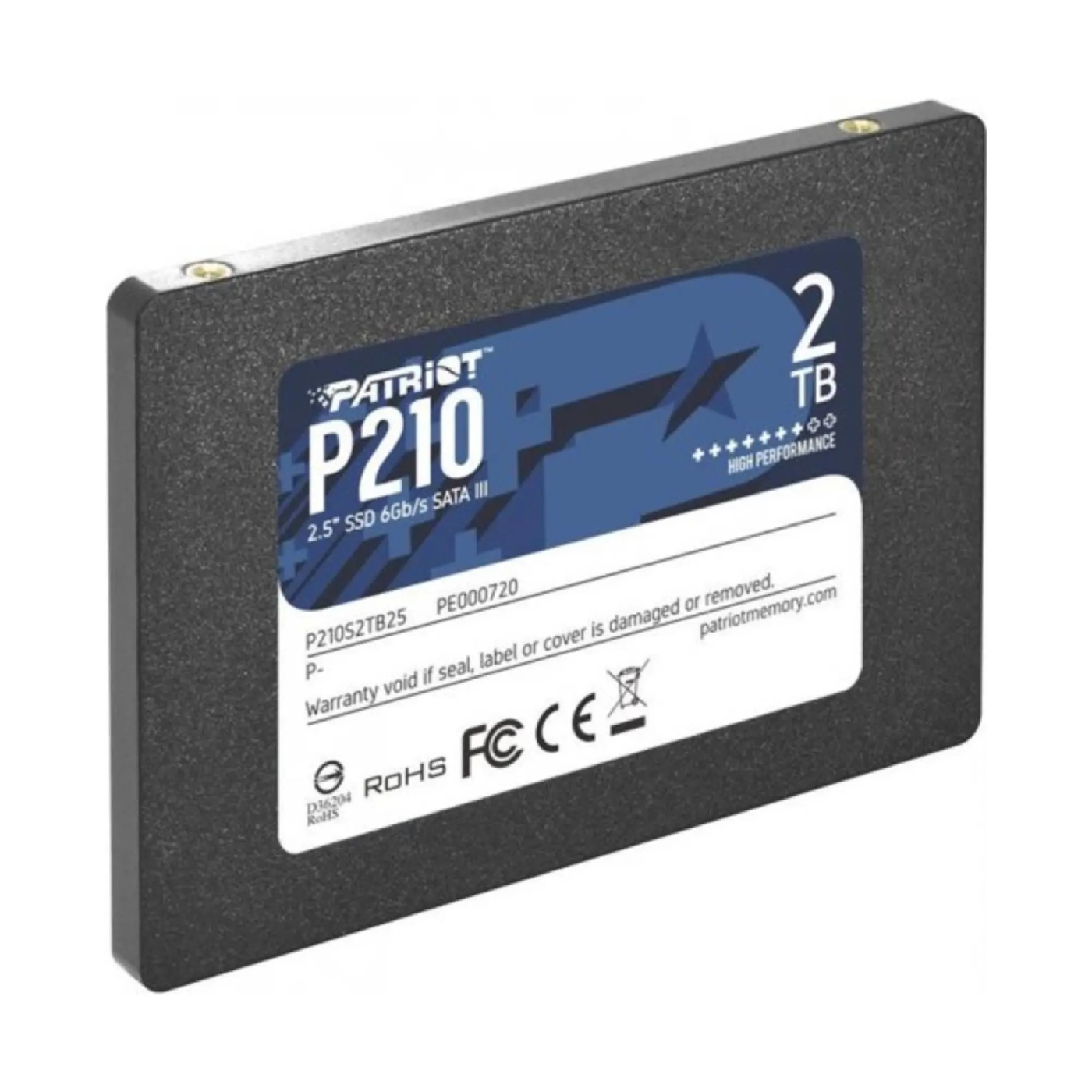 Купить SSD Patriot P210 2TB 2.5" - фото 2