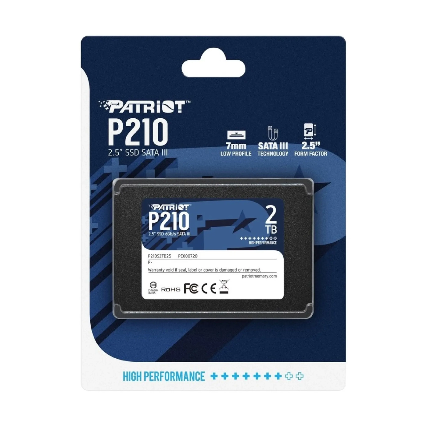 Купить SSD Patriot P210 2TB 2.5" - фото 3