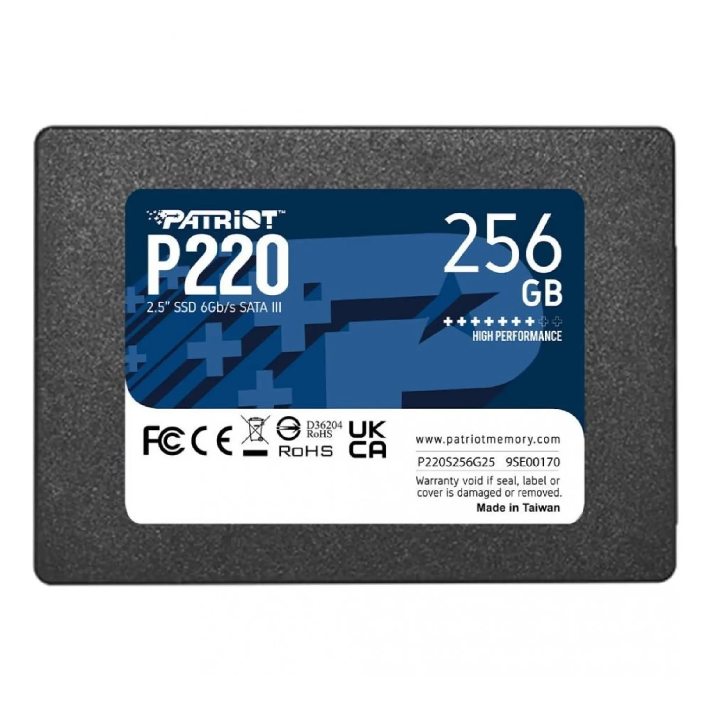 Купить SSD Patriot P220 256GB 2.5" - фото 1