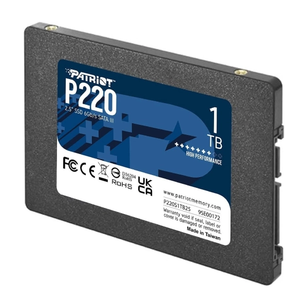 Купить SSD Patriot P220 1TB 2.5" - фото 3