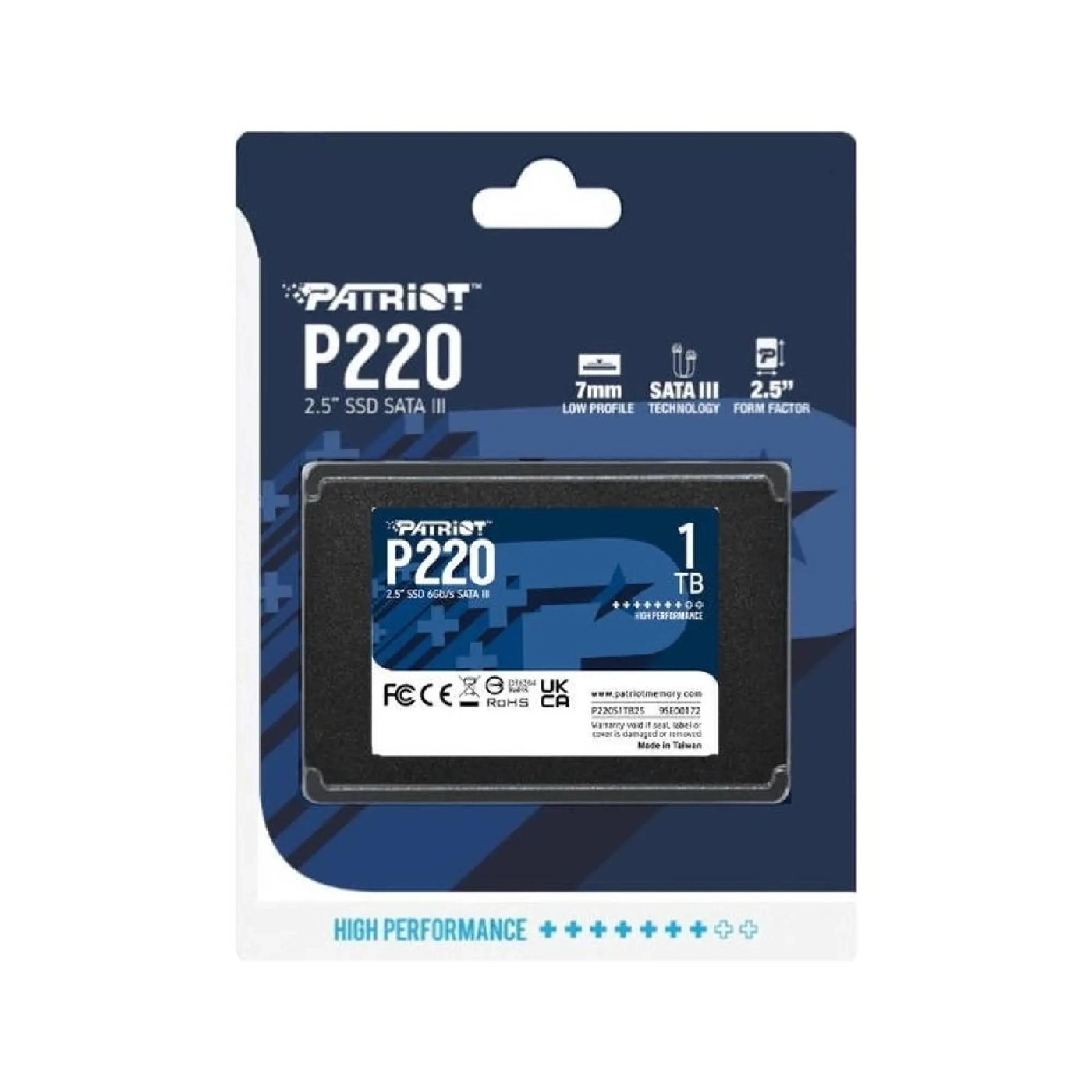 Купить SSD Patriot P220 1TB 2.5" - фото 4