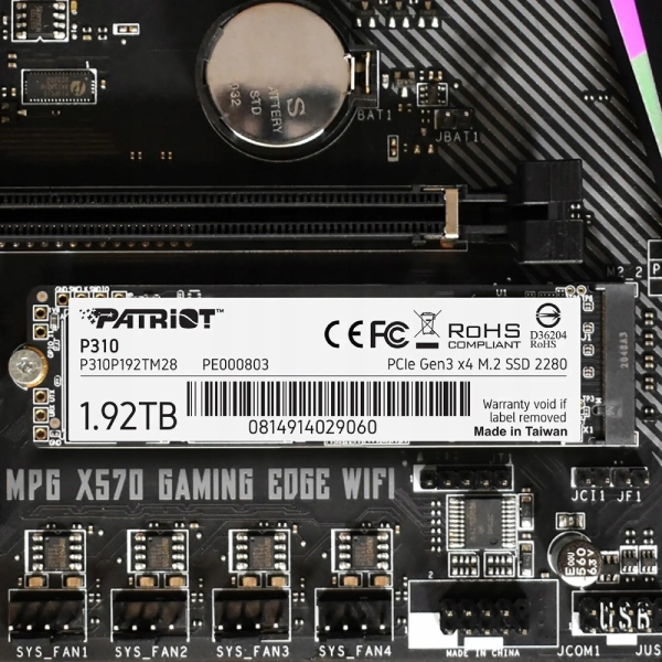 Купити SSD Patriot P310 1.92TB M.2 - фото 6