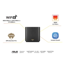 Купити MESH-система ASUS ZenWiFi XT9 (1 Pack) Black - фото 6
