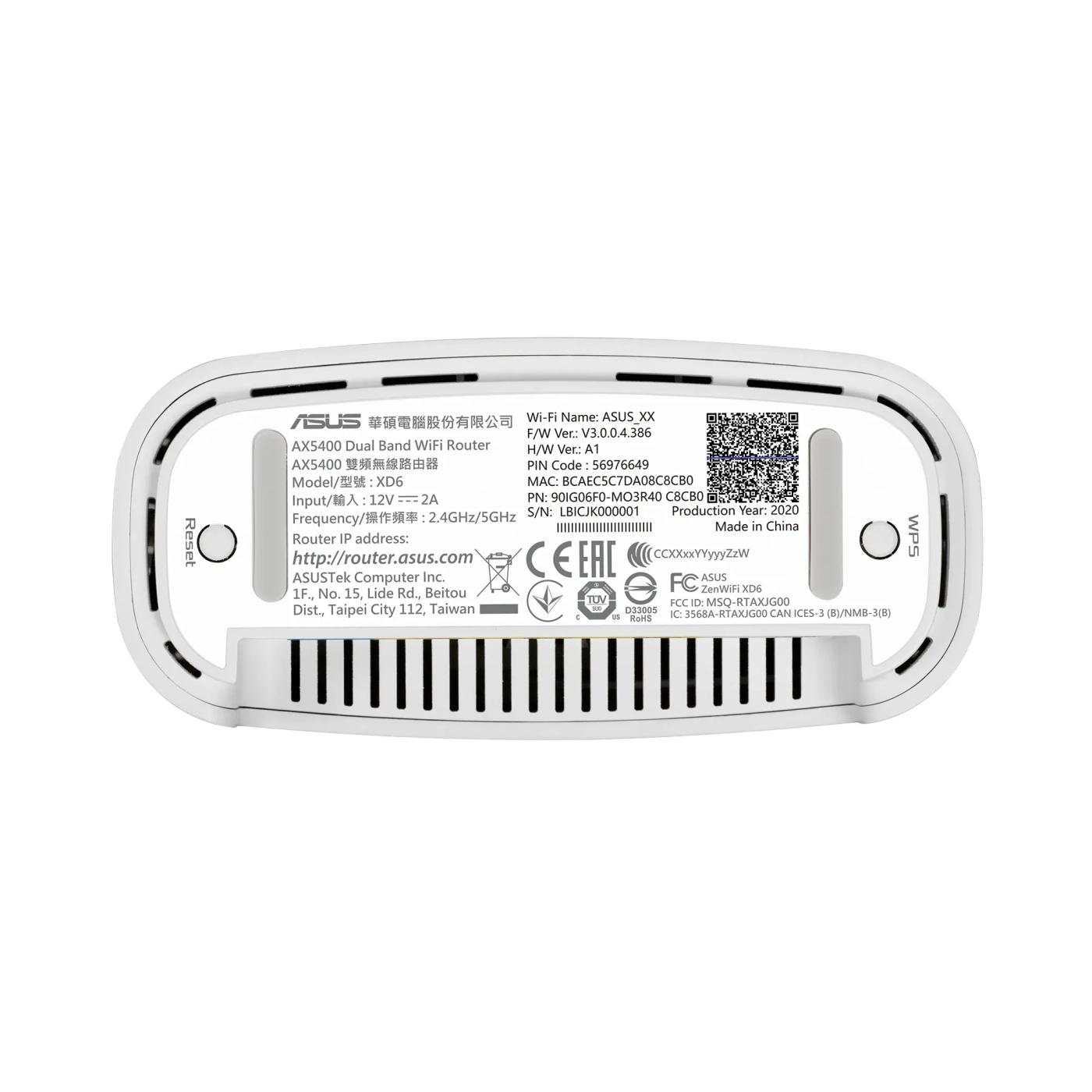Купить MESH-система ASUS ZenWiFi XD6 (1 Pack) White - фото 6