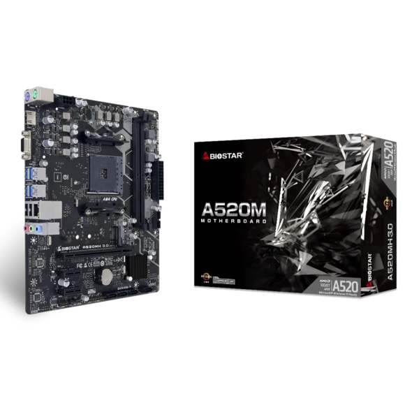 Купить Материнская плата BIOSTAR A520MH 3.0 - фото 4