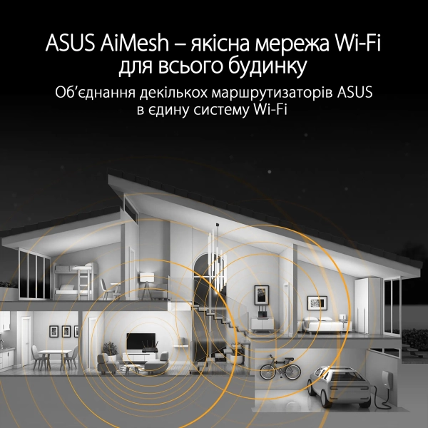 Купити Маршрутизатор ASUS TUF Gaming AX4200 - фото 4