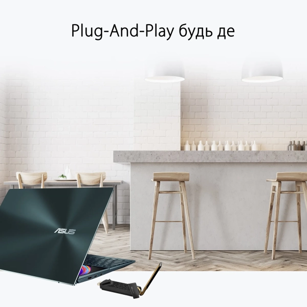 Купити WiFi-адаптер ASUS USB-AX56 - фото 11