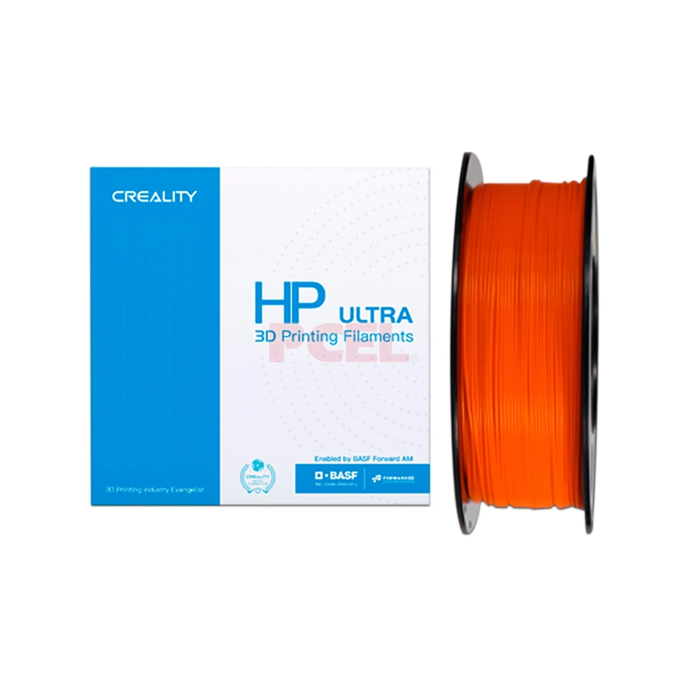 Купить HP ULTRA PLA Filament (пластик) для 3D принтера CREALITY 1кг, 1.75мм, оранжевый - фото 1