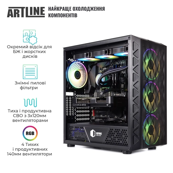 Купити Комп'ютер ARTLINE Gaming X99 Windows 11 Home (X99v74Win) - фото 4