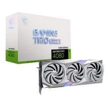 Купить Видеокарта MSI GeForce RTX 4080 16GB GAMING TRIO WHITE - фото 8