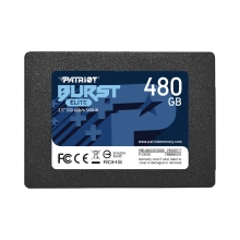 Купить SSD PATRIOT Burst Elite 480GB 2.5" SATA III TLC 3D - фото 1