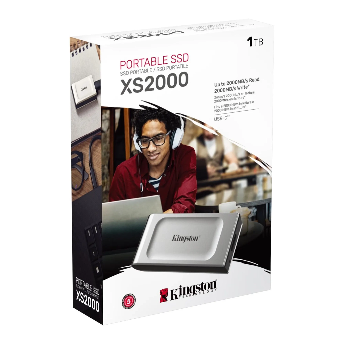 Купити SSD Kingston XS2000 1TB USB 3.2 - фото 4