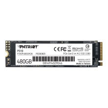 Купить SSD PATRIOT P310 M.2 NVMe 480GB - фото 1