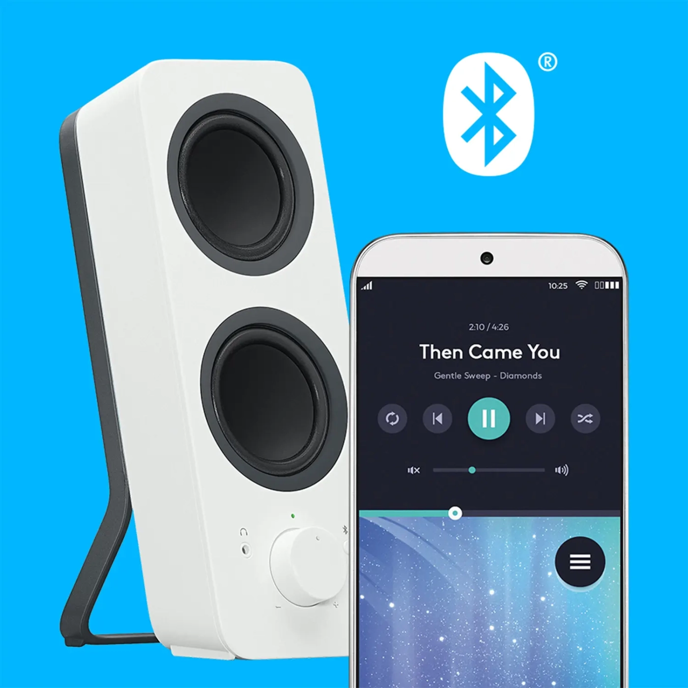 Купить Акустическая система Logitech Z207 Off-white - фото 3