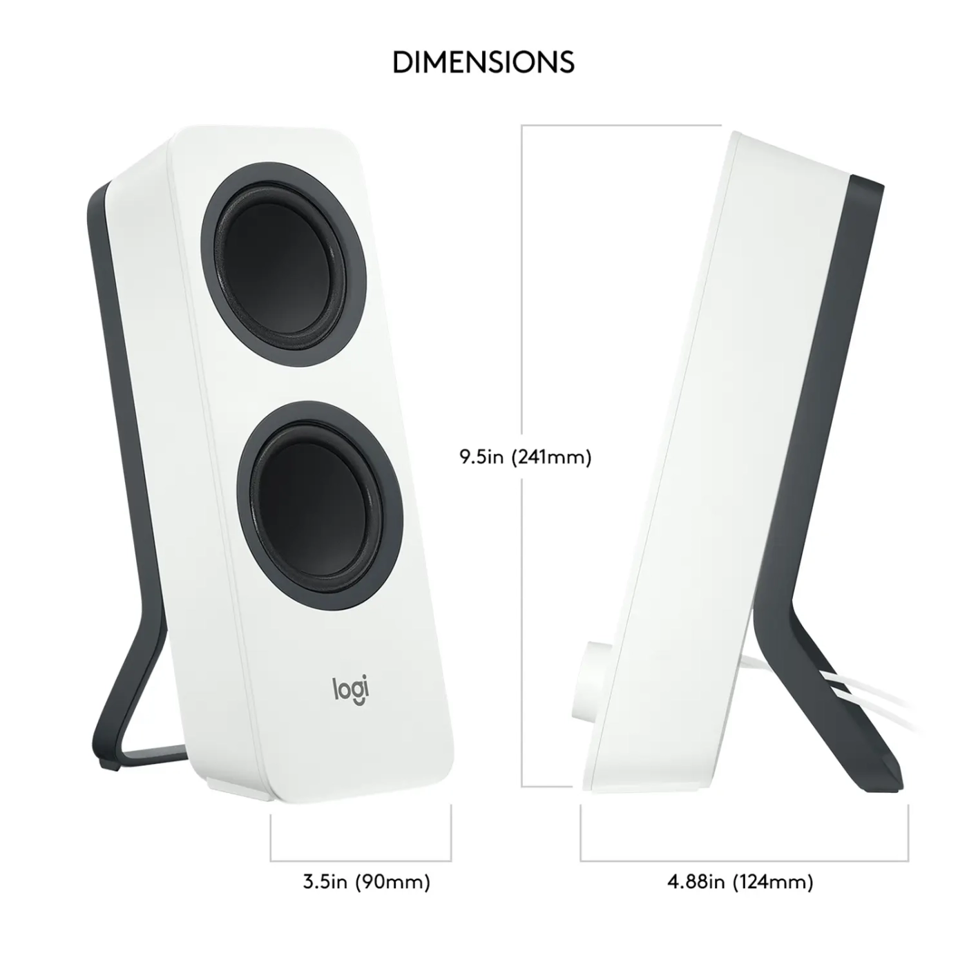 Купить Акустическая система Logitech Z207 Off-white - фото 4