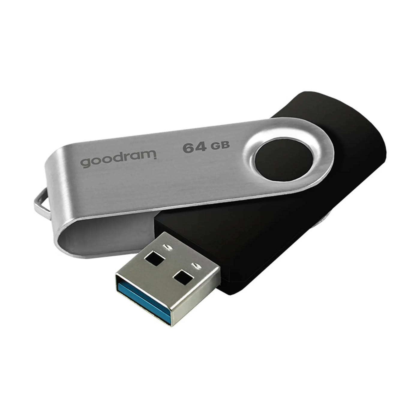 Купити Флеш-накопичувач GOODRAM Twister 64GB USB3.0 Black - фото 1