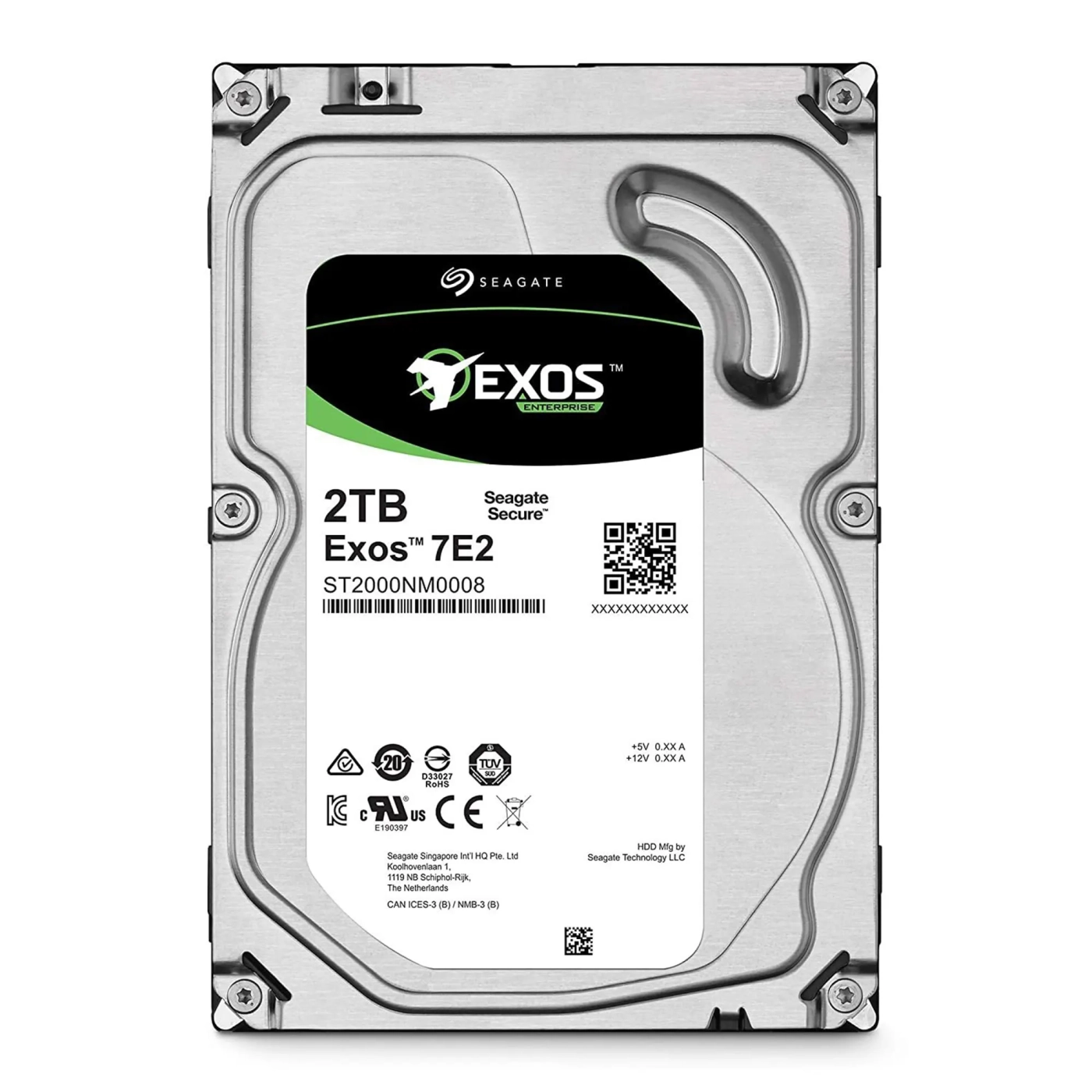 Купить Жесткий диск для сервера Seagate Exos 7E8 SAS 2TB 3.5" - фото 1