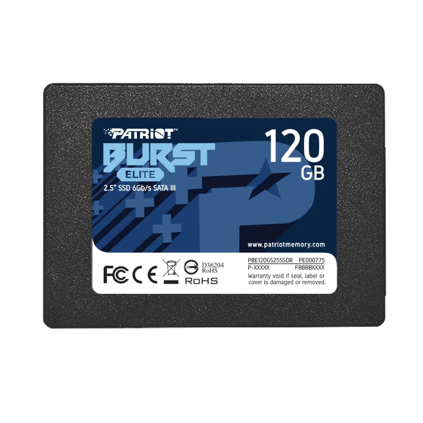 Купить SSD Patriot Burst Elite 120GB 2.5" - фото 1