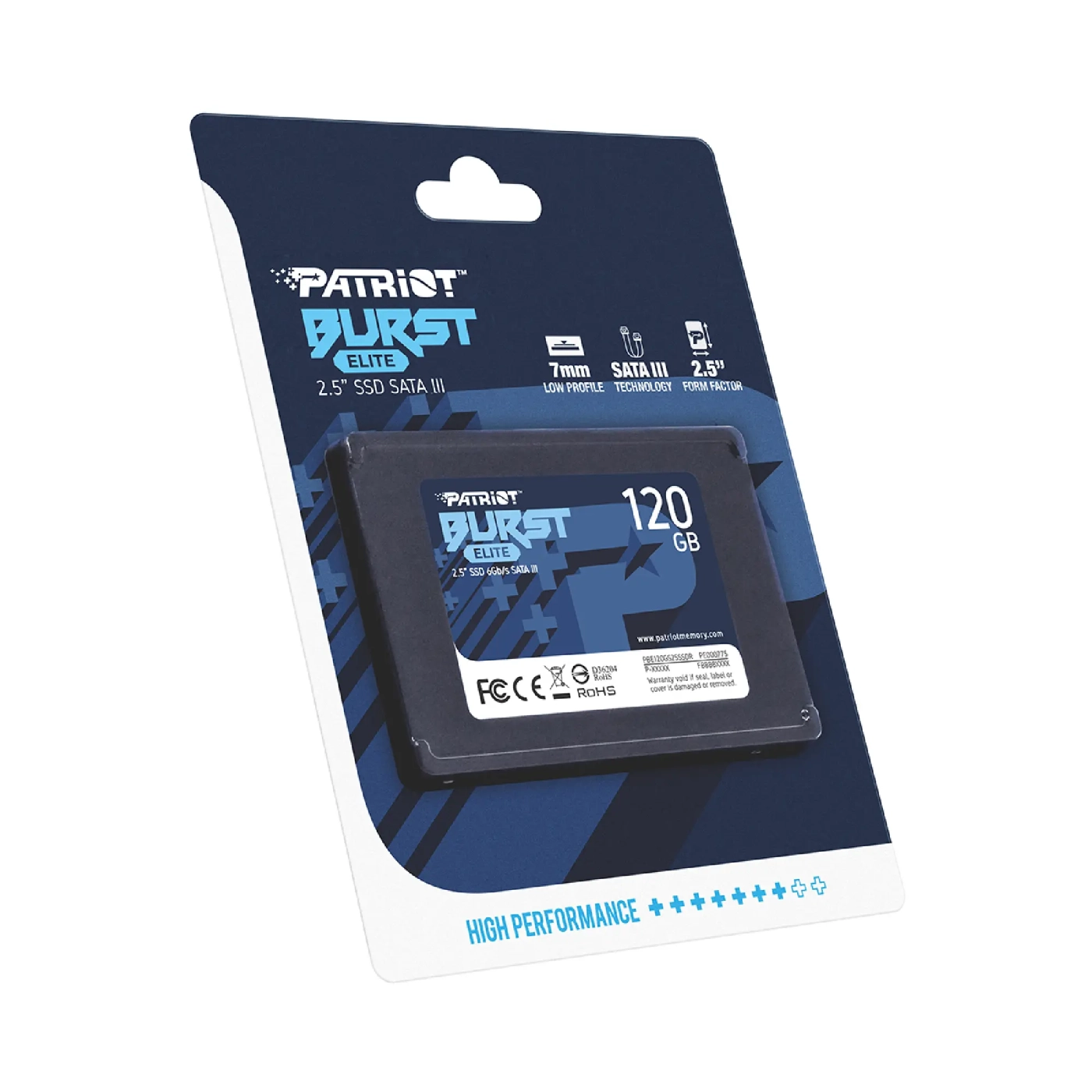 Купить SSD Patriot Burst Elite 120GB 2.5" - фото 7