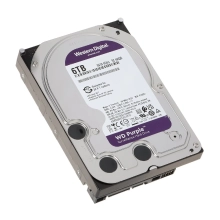 Купить Жесткий диск Western Digital WD Purple Surveillance 6TB 5400rpm 64MB 3.5' SATAIII (WD63PURU) - фото 2
