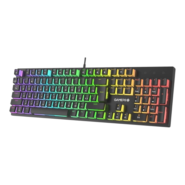 Купити Клавіатура GamePro MK85B Blue Switch RGB USB Black - фото 2