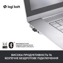 Купити Клавіатура Logitech MX Keys Advanced for Business Wireless Illuminated UA Graphite (920-010251) - фото 2