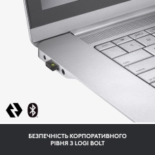 Купити Комплект клавіатура та мишка Logitech MX Keys for Business UA Graphite Gen 2 (920-010933) - фото 5