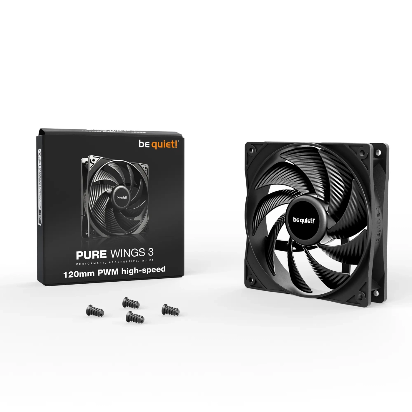 Купити Вентилятор be quiet! Pure Wings 3 120mm PWM high-speed (BL106) - фото 3