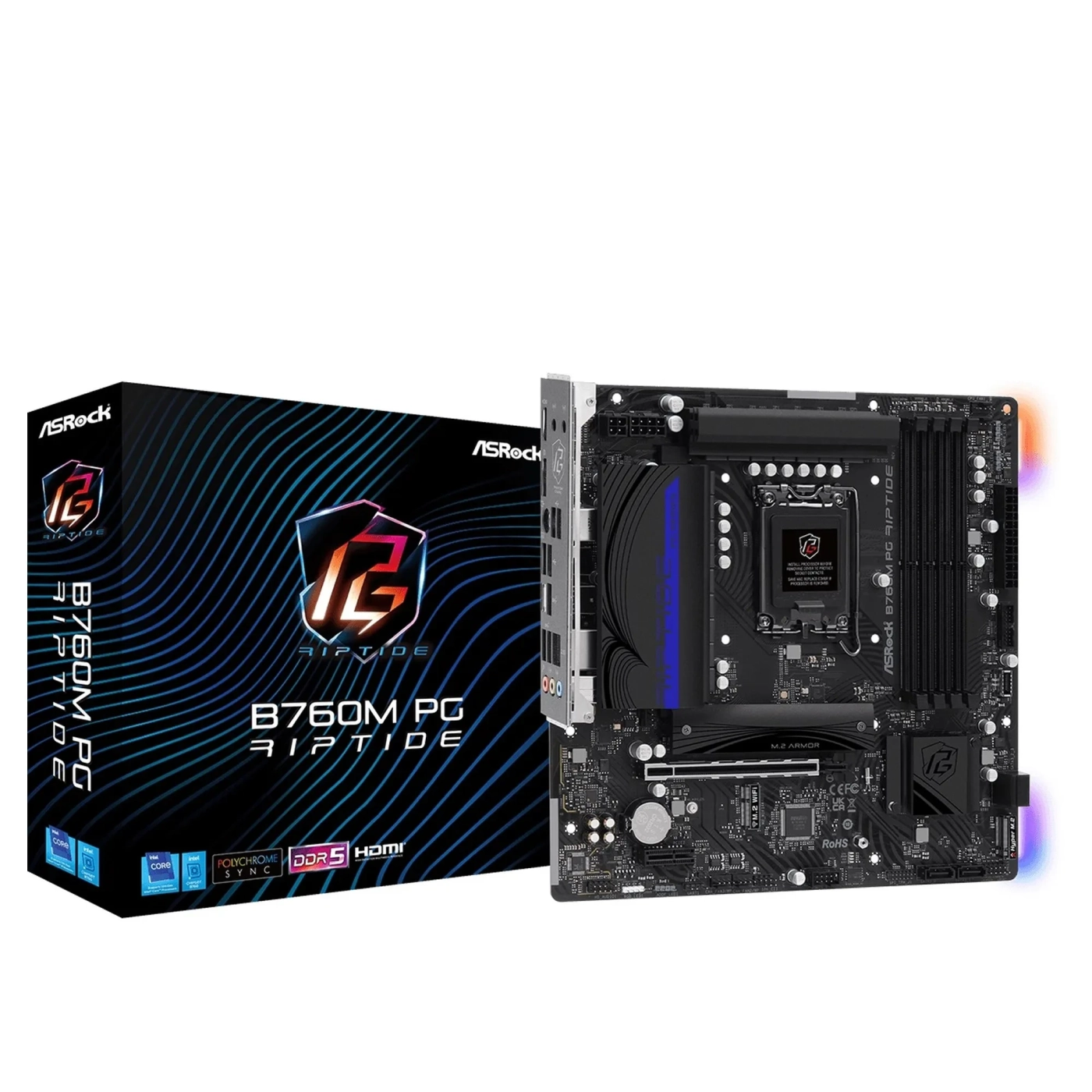 Купити Материнська плата ASRock B760M PG RIPTIDE - фото 1