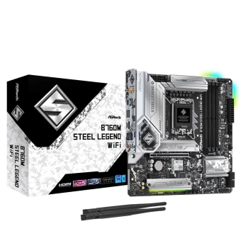 Купити Материнська плата ASRock B760M STEEL LEGEND WIFI - фото 1