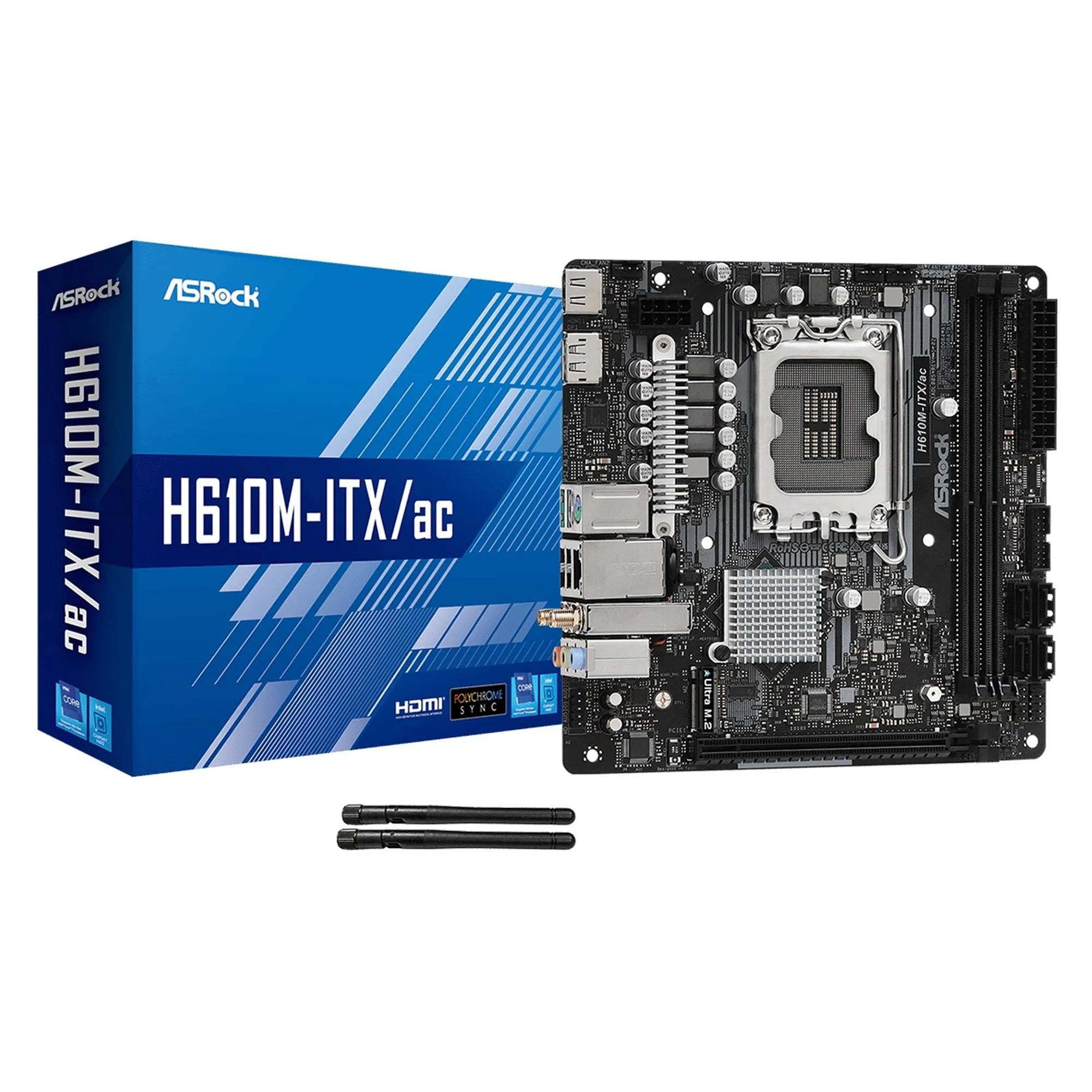 Купить Материнская плата ASRock H610M-ITX/AC - фото 5